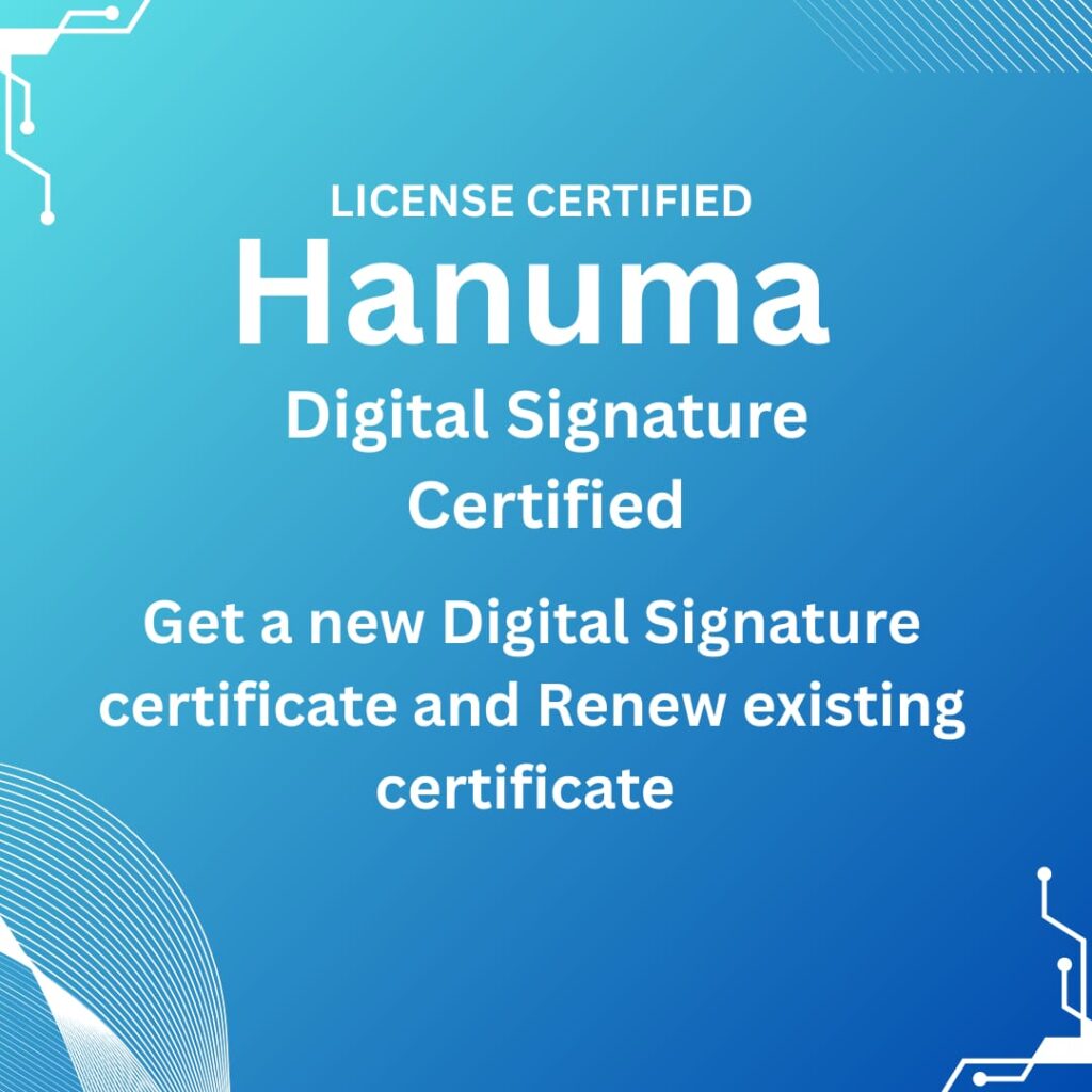 digital signature certificate